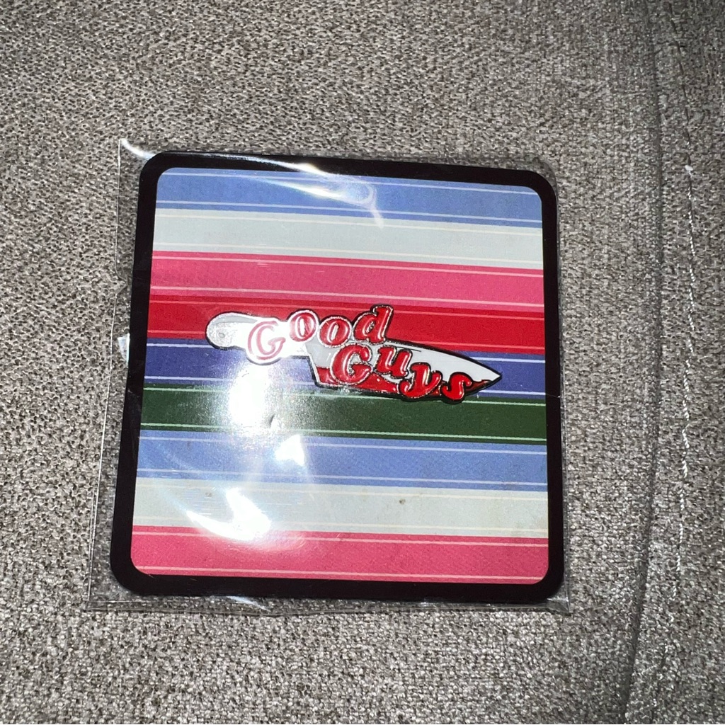 Good Guys Enamel Pin Loot Fright Exclusive Lootcrate Chucky Childs Play Horror